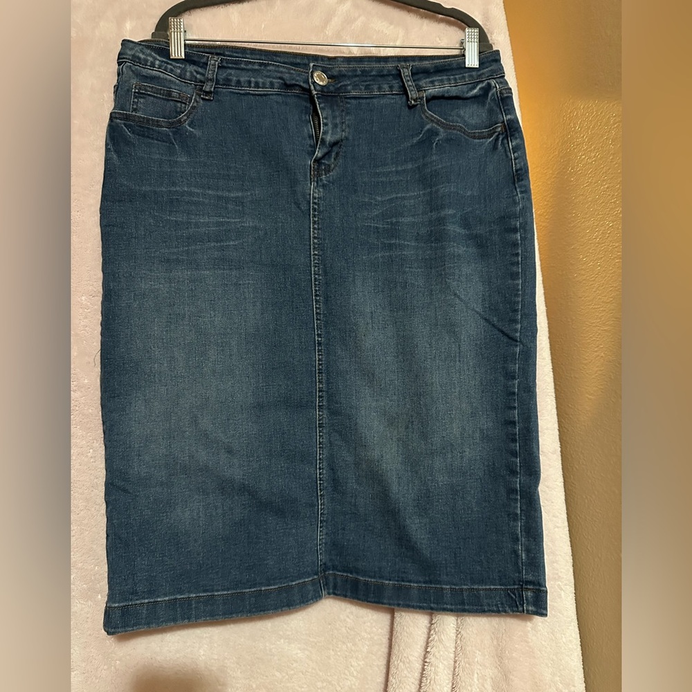 Demin skirt